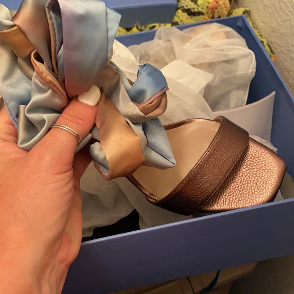 PAIGE Vanna Ombré Wraparound Sandal - Picture 6 of 8